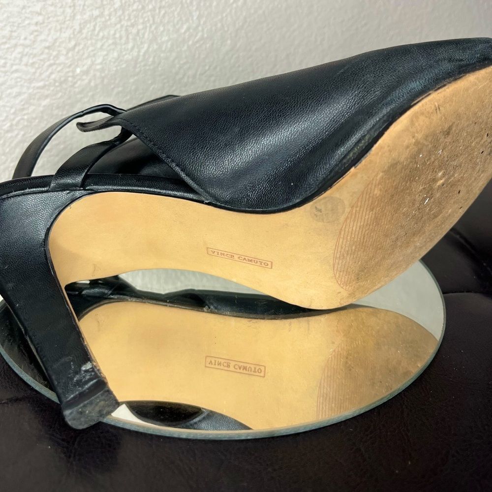 Vince Camuto Cutout Boot Heels Strap Heels Ankle Booties Buckle Size 7.5​​​ - Picture 12 of 12